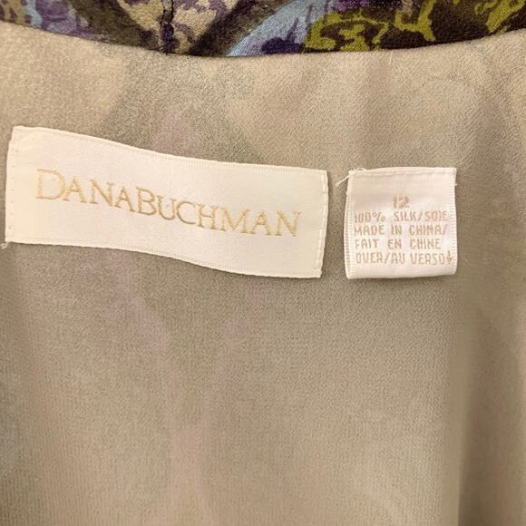 Dana Buchman Sleeveless Boho Silk Top - Picture 6 of 7